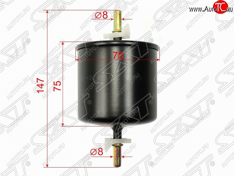 369 р. Топливный фильтр SAT  Ford Escape  1 (2000-2007), Ford Maverick  TM1 (2000-2007), Mazda Tribute (2000-2007)  с доставкой в г. Омск