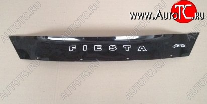 999 р. Дефлектор капота Russtal (короткий) Ford Fiesta 6 хэтчбэк 3 дв. рестайлинг (2012-2019)  с доставкой в г. Омск