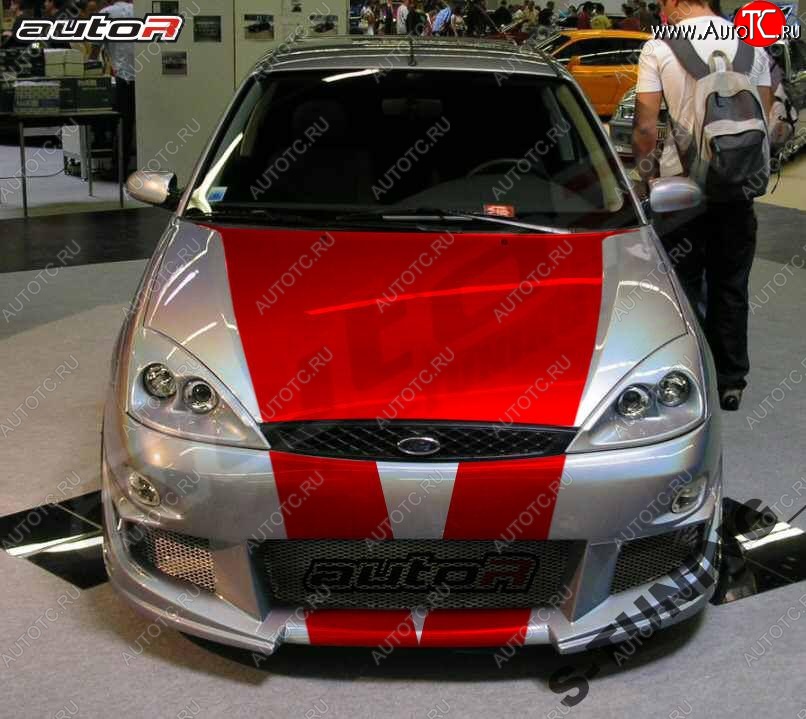 28 999 р. Передний бампер Auto-R Ford Focus 1 седан дорестайлинг (1998-2002)  с доставкой в г. Омск