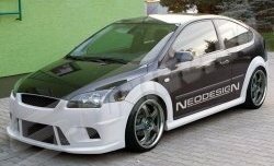 Передний бампер Neodesign Ford Focus 2 хэтчбэк 5 дв. дорестайлинг (2004-2008)