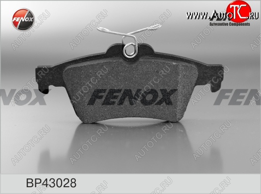 1 489 р. Колодка заднего дискового тормоза FENOX Ford Focus 2  седан дорестайлинг (2004-2008)  с доставкой в г. Омск