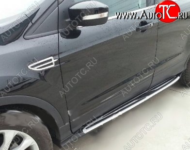 21 599 р. Пороги CT v1 Ford Kuga 2 дорестайлинг (2013-2016)  с доставкой в г. Омск