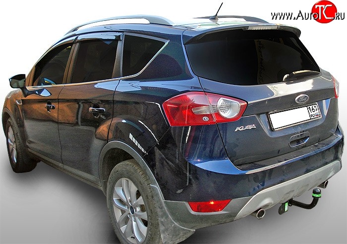 8 599 р. Фаркоп Лидер Плюс  Ford Kuga  1 (2008-2013) (Без электропакета)  с доставкой в г. Омск