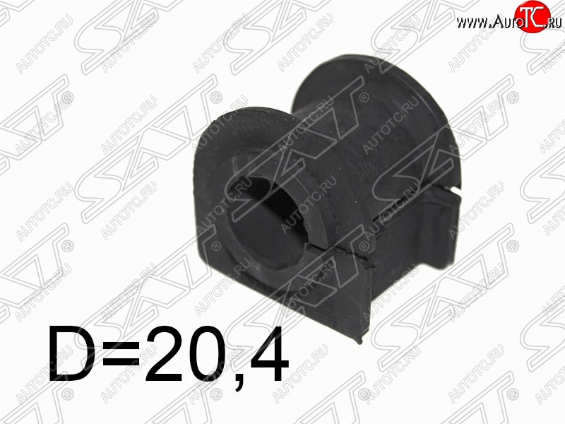 125 р. Резиновая втулка заднего стабилизатора SAT (D=20.4)  Ford Mondeo (2000-2007) Mk3,B4Y дорестайлинг, седан, Mk3,BWY дорестайлинг, универсал, Mk3,B4Y рестайлинг, седан, Mk3,BWY рестайлинг, универсал  с доставкой в г. Омск