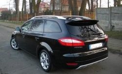 15 299 р. Накладка на задний бампер Titanium Ford Mondeo Mk4,BD дорестайлинг, седан (2007-2010)  с доставкой в г. Омск. Увеличить фотографию 2