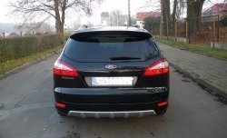 15 299 р. Накладка на задний бампер Titanium Ford Mondeo Mk4,BD дорестайлинг, седан (2007-2010)  с доставкой в г. Омск. Увеличить фотографию 3