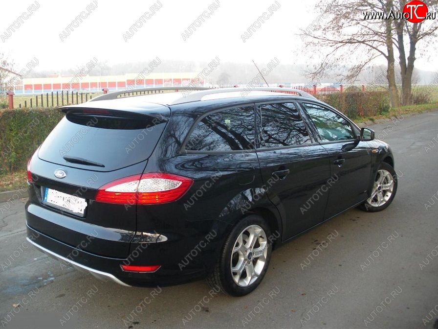 15 299 р. Накладка на задний бампер Titanium Ford Mondeo Mk4,BD дорестайлинг, седан (2007-2010)  с доставкой в г. Омск