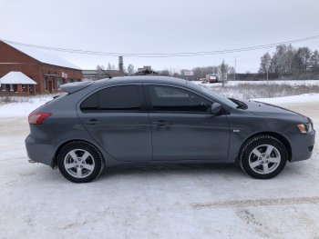 5 399 р. Верхний спойлер Sport 5D (хетчбек) Mitsubishi Lancer 10 хэтчбэк дорестайлинг (2007-2010) (Неокрашенный)  с доставкой в г. Омск. Увеличить фотографию 4