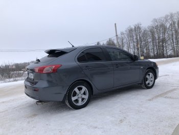 5 399 р. Верхний спойлер Sport 5D (хетчбек) Mitsubishi Lancer 10 хэтчбэк дорестайлинг (2007-2010) (Неокрашенный)  с доставкой в г. Омск. Увеличить фотографию 5