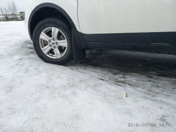 679 р. Универсальные передние брызговики (широкие) ПТП64 Uni4  Toyota RAV4 XA30 5 дв. 2-ой рестайлинг (2010-2013)  с доставкой в г. Омск. Увеличить фотографию 12