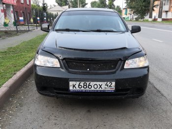 699 р. Реснички Rieger  Chevrolet Lacetti  седан (2002-2013) (Неокрашенные)  с доставкой в г. Омск. Увеличить фотографию 3