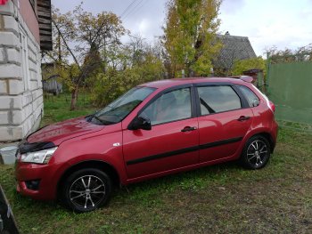 3 399 р. Спойлер Sport  Datsun mi-DO (2014-2021) хэтчбэк (Неокрашенный)  с доставкой в г. Омск. Увеличить фотографию 4