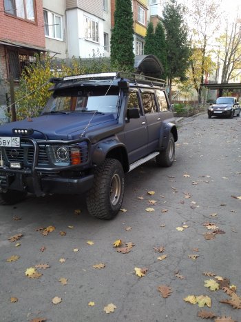 27 949 р. Расширители арок RA (комплект, 10 см)  Nissan Patrol  4 (1987-1997) Y60 (Поверхность шагрень)  с доставкой в г. Омск. Увеличить фотографию 8