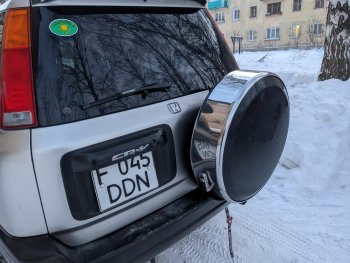 6 499 р. Бокс запасного колеса Ралекс-Тюнинг Skoda Karoq NU7 рестайлинг (2020-2024) (215/65R16, Тарелочка неокрашенная)  с доставкой в г. Омск. Увеличить фотографию 17