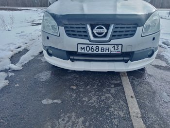 5 799 р. Накладка переднего бампера Городская Легенда Nissan Qashqai 1 дорестайлинг (2007-2010) (Неокрашенная)  с доставкой в г. Омск. Увеличить фотографию 5