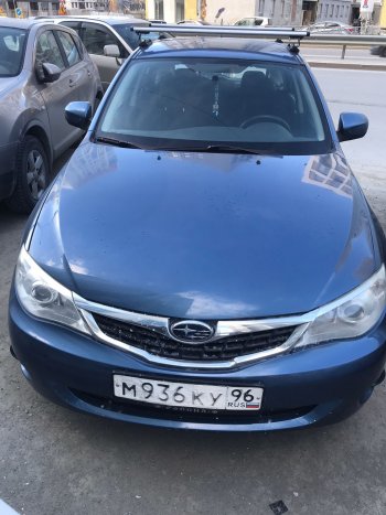 7 999 р. Передний бампер SAT  Subaru Impreza ( GE,  GH) (2007-2012) седан, хэтчбэк (Неокрашенный)  с доставкой в г. Омск. Увеличить фотографию 2