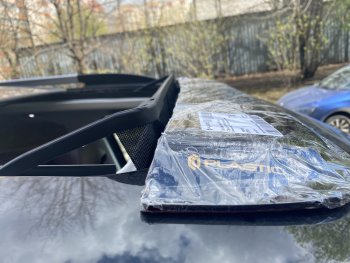 1 759 р. Универсальный дефлектор люка CA Plastic (940 мм) Lexus ES250 XV60 дорестайлинг (2012-2015) (Classic полупрозрачный)  с доставкой в г. Омск. Увеличить фотографию 5