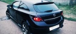 2 969 р. Комплект накладок на задний бампер Global Tuning  Opel Astra  H GTC (2004-2011) хэтчбек 3 дв. дорестайлинг, хэтчбек 3 дв. рестайлинг (Неокрашенная)  с доставкой в г. Омск. Увеличить фотографию 12