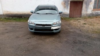 929 р. Подиум гос. номера EVO №1 Mitsubishi Lancer 10 хэтчбек 5 дв рестайлинг (2011-2017) (Гладкий пластик)  с доставкой в г. Омск. Увеличить фотографию 6