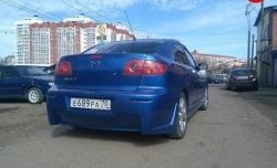 5 349 р. Задний бампер Mazda Speed Mazda 3/Axela BK дорестайлинг седан (2003-2006) (Неокрашенный)  с доставкой в г. Омск. Увеличить фотографию 6