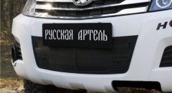 2 279 р. Защитная сетка решетки переднего бампера РА Great Wall Hover H3  дорестайлинг (2010-2014)  с доставкой в г. Омск. Увеличить фотографию 1