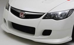 18 999 р. Передний бампер INGS Extreem  Honda Civic  FD (2005-2011) седан дорестайлинг, седан рестайлинг (Неокрашенный)  с доставкой в г. Омск. Увеличить фотографию 2