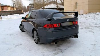 6 799 р. Спойлер Mugen Honda Accord CL седан дорестайлинг (2002-2005) (Неокрашенные)  с доставкой в г. Омск. Увеличить фотографию 2