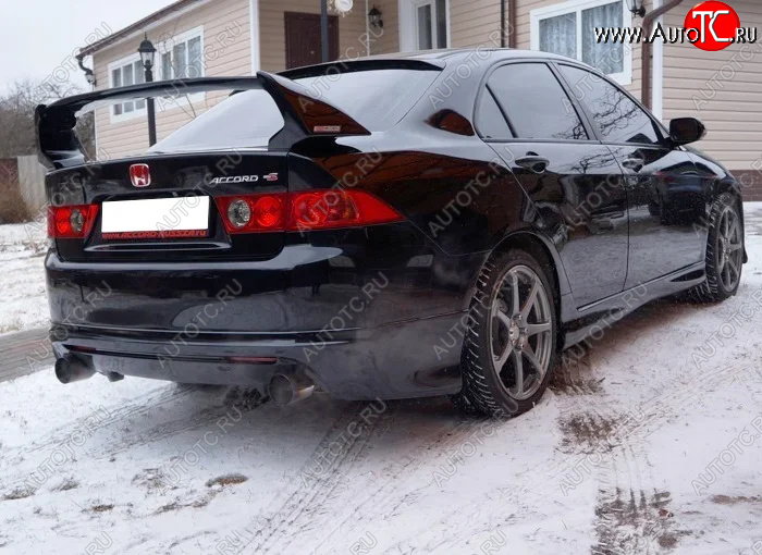 6 799 р. Спойлер Mugen Honda Accord CL седан дорестайлинг (2002-2005) (Неокрашенные)  с доставкой в г. Омск