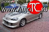 22 899 р. Передний бампер Jaguar Honda Civic ES седан дорестайлинг (2000-2003)  с доставкой в г. Омск