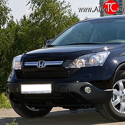 2 699 р. Дефлектор капота NovLine  Honda CR-V  RE1,RE2,RE3,RE4,RE5,RE7 (2007-2010) дорестайлинг  с доставкой в г. Омск