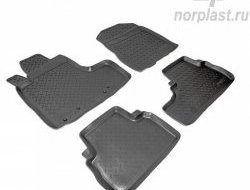 2 199 р. Комплект салонных ковриков Norplast  Honda CR-V  RE1,RE2,RE3,RE4,RE5,RE7 (2007-2012) дорестайлинг, рестайлинг  с доставкой в г. Омск. Увеличить фотографию 1