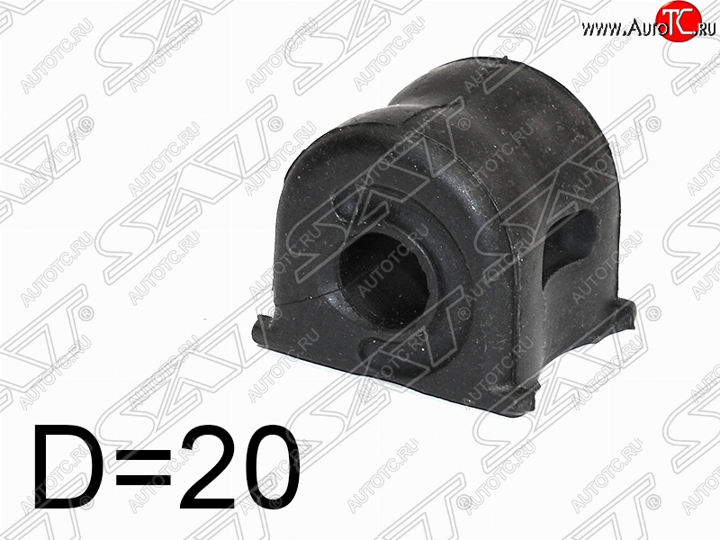 204 р. Левая резиновая втулка переднего стабилизатора SAT (D=20) Honda CR-V RE1,RE2,RE3,RE4,RE5,RE7 дорестайлинг (2007-2010)  с доставкой в г. Омск