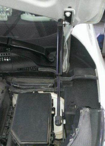 3 679 р. Упоры капота Pomogator Honda CR-V RM1,RM3,RM4 дорестайлинг (2012-2015)  с доставкой в г. Омск. Увеличить фотографию 2