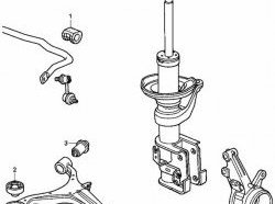 359 р. Полиуретановая втулка стабилизатора задней подвески Точка Опоры Honda CR-V RD1,RD2,RD3  дорестайлинг (1995-1998)  с доставкой в г. Омск. Увеличить фотографию 2