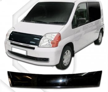 Дефлектор капота (GB1, GB2) CA-Plastiс exclusive Honda (Хонда) Mobilio (Мобилио)  1 GB1,GB2 (2001-2003) 1 GB1,GB2 дорестайлинг