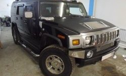 6 549 р. Накладка на капот Standart HUMMER H2 (2002-2009)  с доставкой в г. Омск. Увеличить фотографию 4