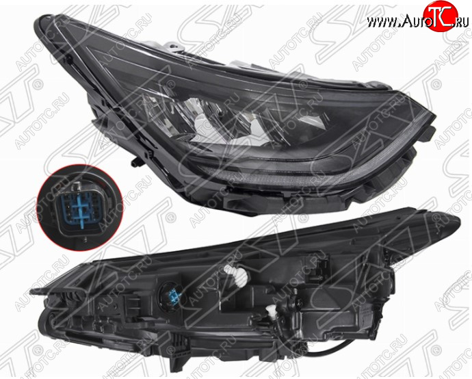 23 999 р. Правая передняя фара SAT (LED)  Hyundai Sonata  DN8 (2019-2022)  с доставкой в г. Омск