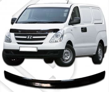 Дефлектор капота CA-Plastiс Hyundai (Хюндаи) Starex/Grand Starex/H1 (старекс)  TQ (2014-2018) TQ рестайлинг