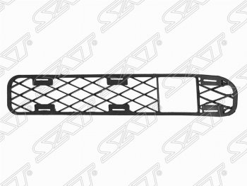 649 р. Решетка в передний бампер SAT (комплект, верх+низ) Hyundai Terracan HP дорестайлинг (2001-2004)  с доставкой в г. Омск. Увеличить фотографию 2