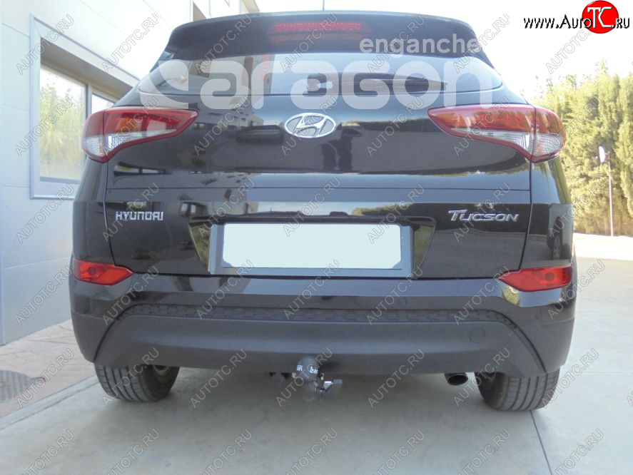 23 899 р. Фаркоп Aragon (съемный шар тип S - горизонтальный выдвижной шар)  Hyundai Tucson  TL (2015-2018), KIA Sportage  4 QL (2016-2018)  с доставкой в г. Омск