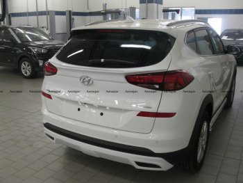 6 799 р. Юбка заднего бампера АВТОКРАТ Hyundai Tucson TL рестайлинг (2018-2021) (Неокрашенная)  с доставкой в г. Омск. Увеличить фотографию 3