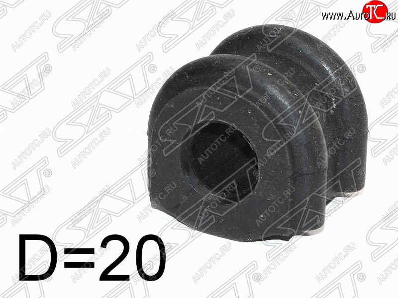 166 р. Резиновая втулка переднего стабилизатора (D=20) SAT  Hyundai Tucson  JM (2004-2010), KIA Sorento  BL (2006-2010), KIA Sportage  2 JE,KM (2004-2010)  с доставкой в г. Омск
