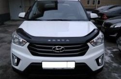 999 р. Дефлектор капота Russtal Hyundai Creta GS дорестайлинг (2015-2019)  с доставкой в г. Омск. Увеличить фотографию 1