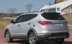 5 349 р. Комплект дефлекторов окон СТ Hyundai Santa Fe DM дорестайлинг (2012-2016)  с доставкой в г. Омск. Увеличить фотографию 2