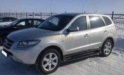 17 799 р. Пороги OEM Style Hyundai Santa Fe CM рестайлинг (2009-2012)  с доставкой в г. Омск. Увеличить фотографию 2