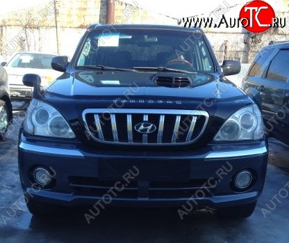 999 р. Дефлектор капота Russtal Hyundai Terracan HP дорестайлинг (2001-2004)  с доставкой в г. Омск