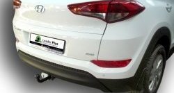 61 999 р. Фаркоп Лидер Плюс. Hyundai Tucson TL рестайлинг (2018-2021) (Без электропакета)  с доставкой в г. Омск. Увеличить фотографию 2