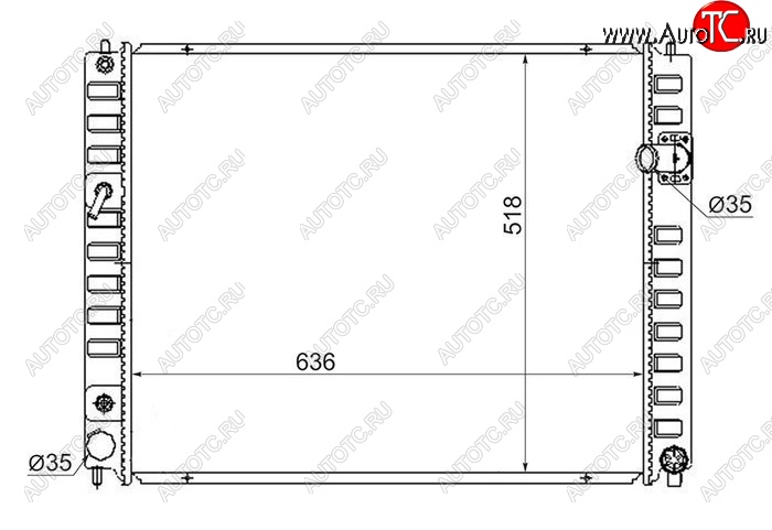 8 849 р. Радиатор двигателя SAT (пластинчатый, МКПП/АКПП) INFINITI EX35 J50 (2007-2013)  с доставкой в г. Омск