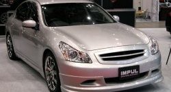 24 999 р. Комплект порогов Impul INFINITI G35 V36 седан (2006-2015) (Неокрашенные)  с доставкой в г. Омск. Увеличить фотографию 2