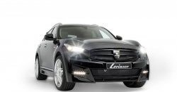 23 749 р. Передний бампер Lorinser  INFINITI QX70  S51 (2013-2020) (Неокрашенный)  с доставкой в г. Омск. Увеличить фотографию 1